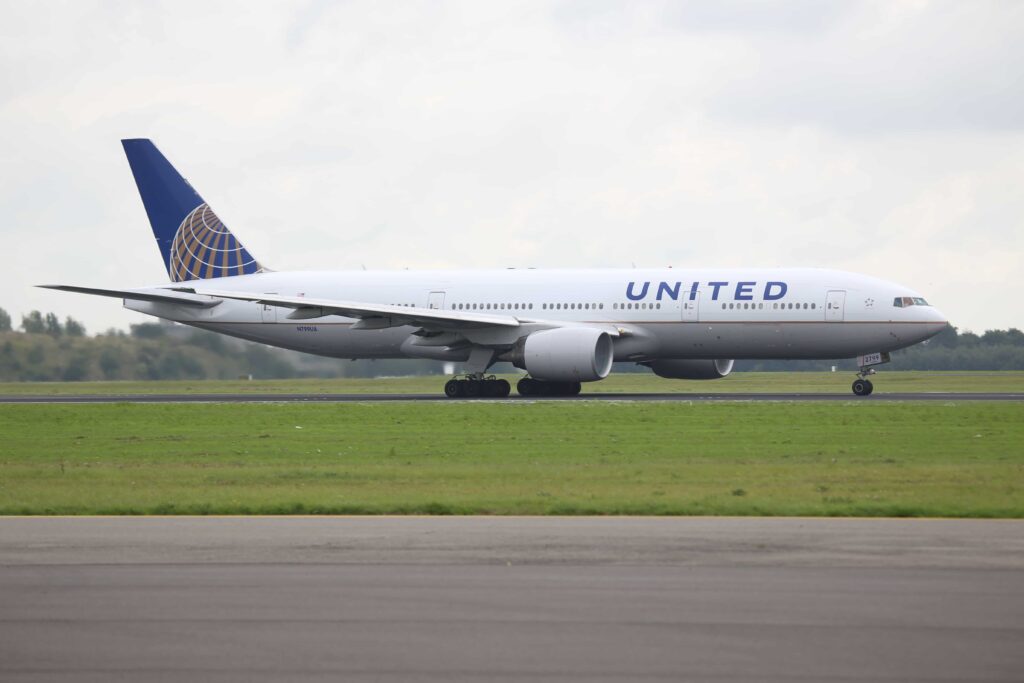 Aeronautique commerciale Un Boeing 777 dUnited Airlines a failli secraser 1024x683 1