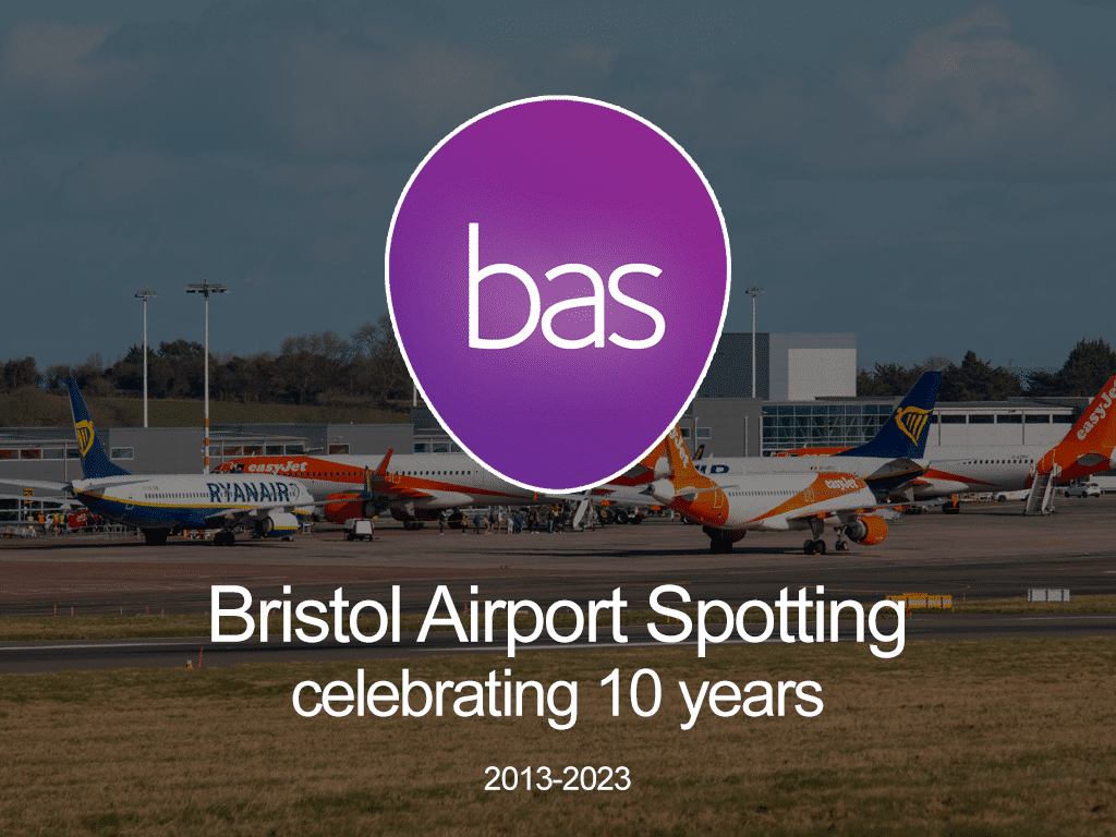 Aerien airline Celebration des 10 ans de Bristol Airport Spotting
