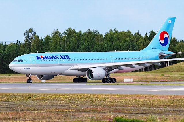 Aerien airline Korean Air indecise quant a la reprise de