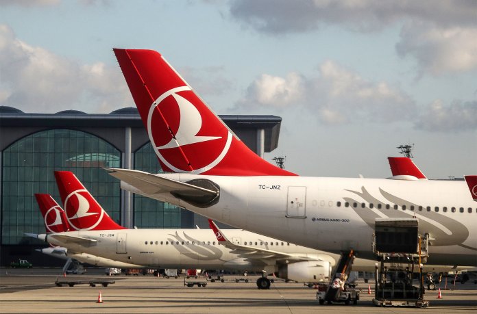 Flottes des compagnies aériennes turques.