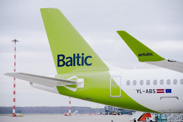 Aerien airline airBaltic se prepare pour lexpansion EX YU